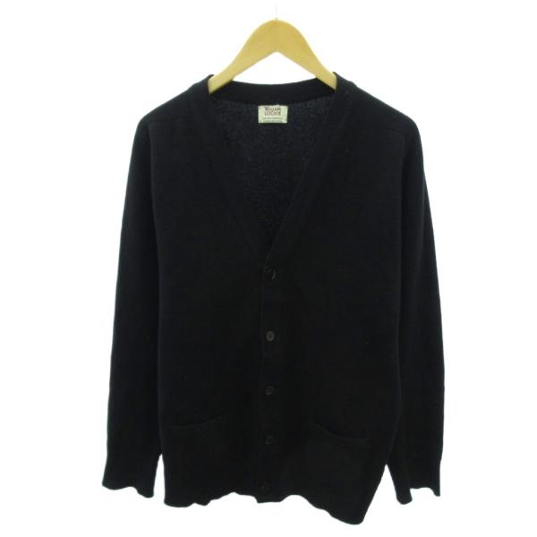 ウィリアムロッキー WILLIAM LOCKIE ニット カーディガン ウール 長袖