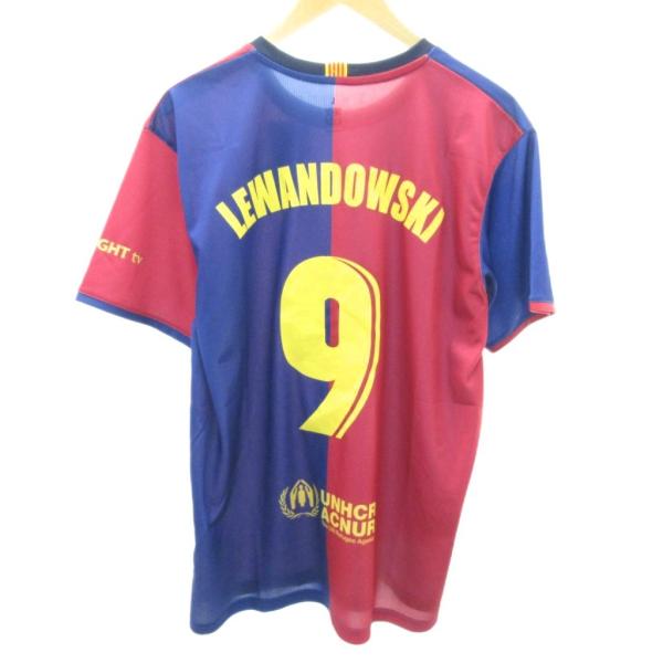 未使用品 タグ付き FCバルセロナ 24-25 レヴァンドフスキ ユニフォーム