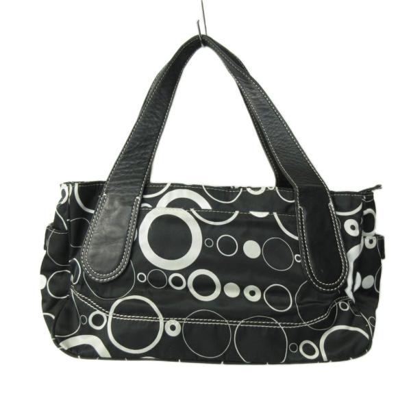 アイムプロダクト im product イッセイミヤケ 総柄 トートバッグ 黒