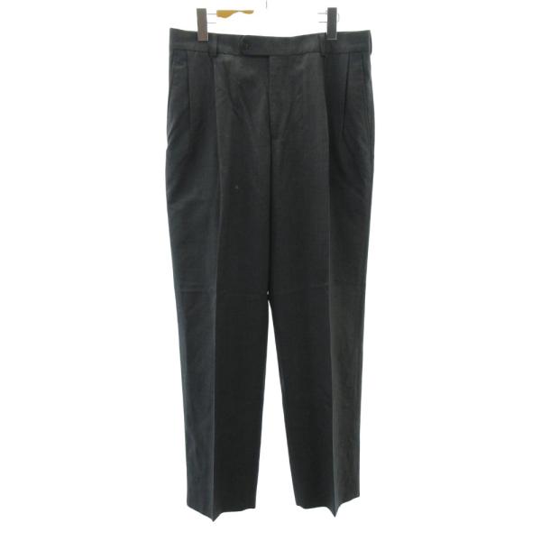 ランズエンド LANDS' END ウール パンツ スラックス グレー 85 約L