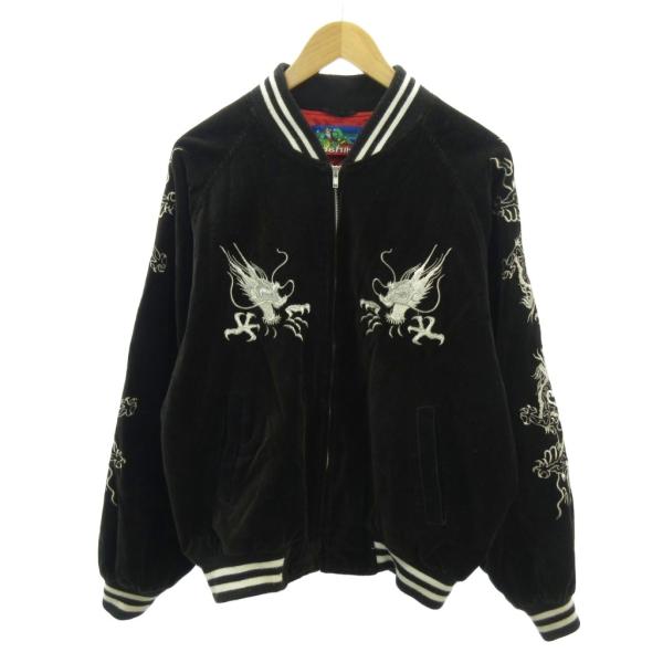 星姫 ホシヒメ Hoshihime スカジャン ジャケット 中綿 別珍 ベロア