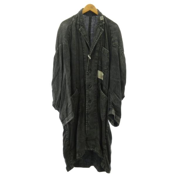 ミハラヤスヒロ MIHARA YASUHIRO 24SS MMY ロングコート ウォッシュド