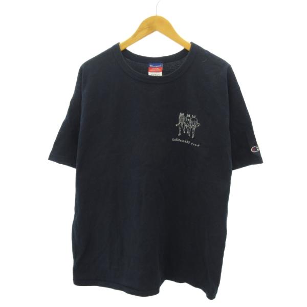 チャンピオン CHAMPION 00s LORDS OF DOGTOWN ロード・オブ・ドッグタウン 映画Tシャツ ムービー イラスト プリント 半袖 L
