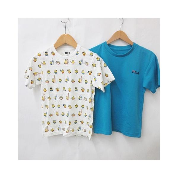 ユニクロ UNIQLO フィラ FILA Tシャツ カットソー 2枚セット