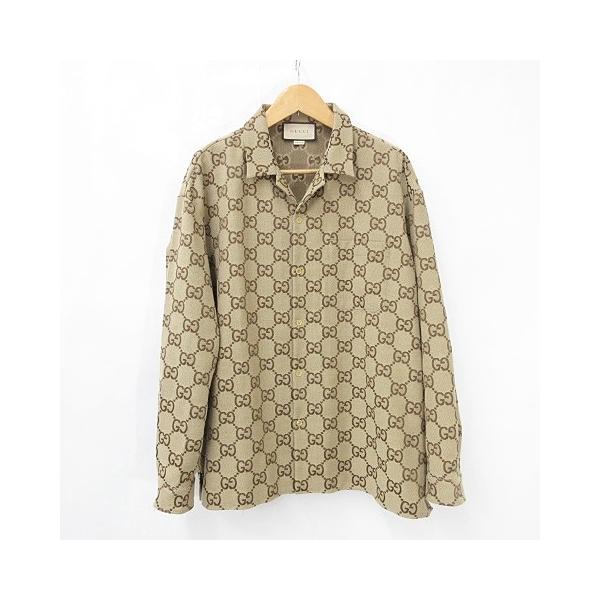 GUCCI（グッチ） マキシ GGキャンバス シャツ GG柄 770426 ZAHT5