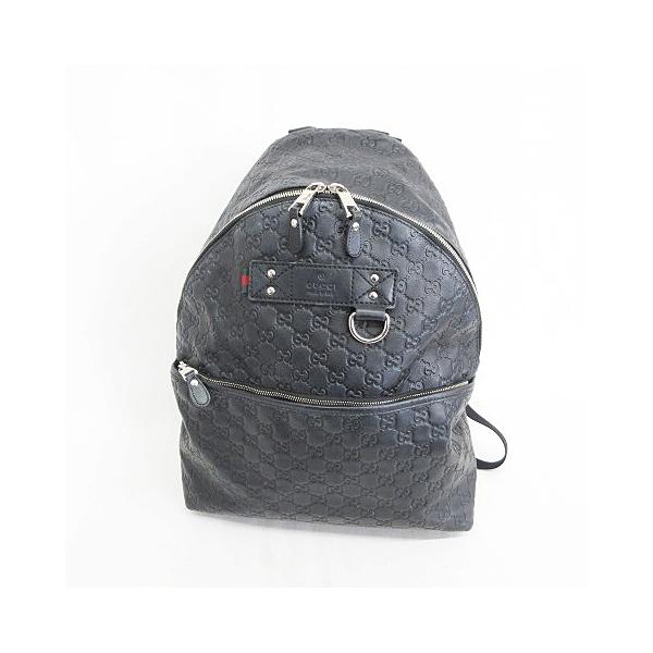 GUCCI（グッチ） リュックサック デイパック グッチシマ GG柄 シェリー