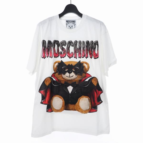 未使用品 モスキーノ MOSCHINO 20SS バッド テディベア プリント