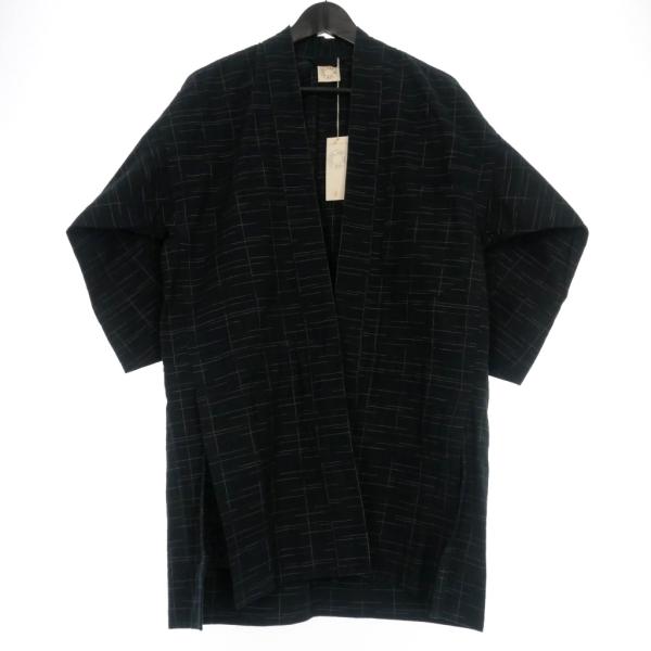 【中古】ヤンヤンヴァンエシェ JAN JAN VAN ESSCHE 22SS KIMONO#10  着物 羽織 ジャケット XS ブラック 黒 メンズ ヤンヤンヴァンエシェ JAN VAN ESSCHE 22SS KIMONO#10 着物 羽織