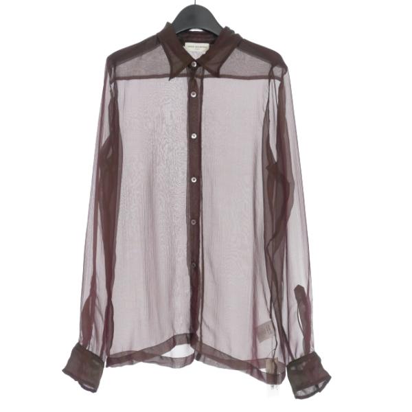 ドリスヴァンノッテン シャツ ロング シルク size 46 ドリスヴァンノッテン シャツ ロング シルク size 46 ドリス