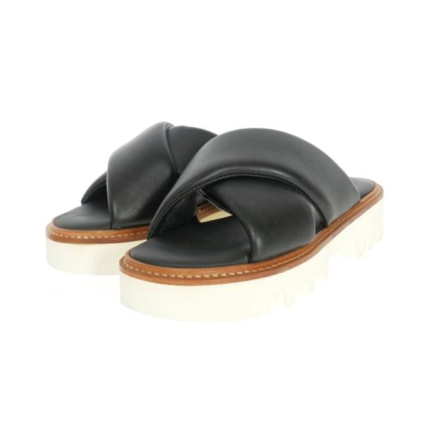 チノ CINOH CROSS SANDAL パテッドクロスサンダル レザー 靴 37 