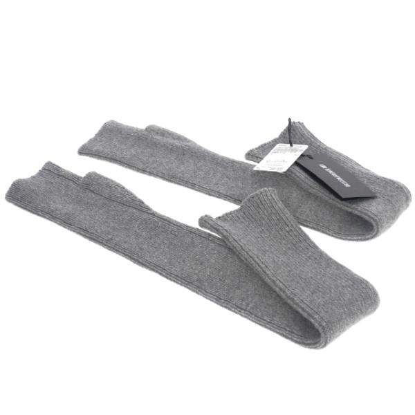 本人期 ANN DEMEULEMEESTER モヘアアームスリーブ 手袋 Ann