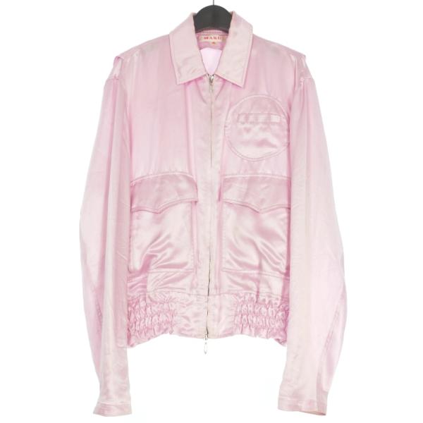 エムエーエスユー MASU 24SS SECRET BOMBER JACKET サテン