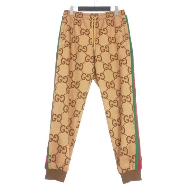 GUCCI グッチ ウェブ ストライプ付き ジャンボGG ジョギング GUCCI グッチ ウェブ ストライプ付き ジャンボGG ジョギング