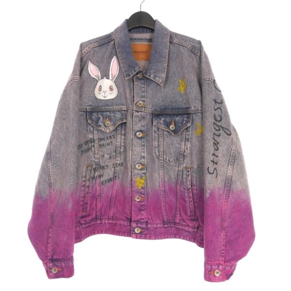 ダブレット doublet 25SS ANIME HAND-PAINTING DENIM JACKET