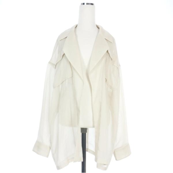 シャツ/ブラウス(長袖/七分) ameri vintage Sheer lady army shirt アメリヴィンテージ Ameri VINTAGE SHEER LADY ARMY SHIRT アーミー