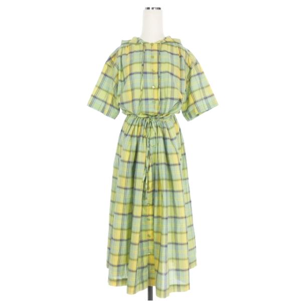 【美品】PINK HOUSEチェック柄 半袖シャツワンピース3点セット PINK HOUSE｜オリジナルチェックワンピース | Rakuten Fashion