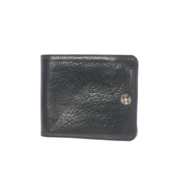 【インボイス付】クロムハーツ 1SNAP 二つ折り財布 黒 インボイス付】クロムハーツ 1SNAP 二つ折り財布 黒 クロム
