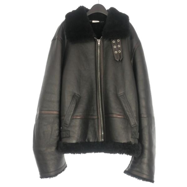 ヴェトモン ベトモン VETEMENTS 18AW レザームートンジャケット