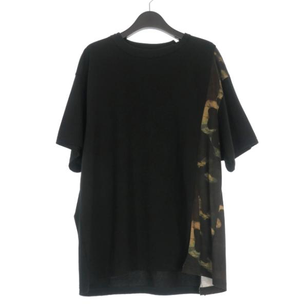 グラウンドワイ コットン 半袖シャツ 未使用品 グラウンドワイ ヨウジヤマモト GroundY CAMOUFLAGE