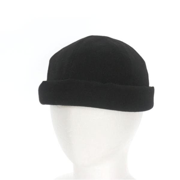 カシラ CA4LA ROLL AS10 ロールキャップ 帽子 ブラック 黒 ZKN02512