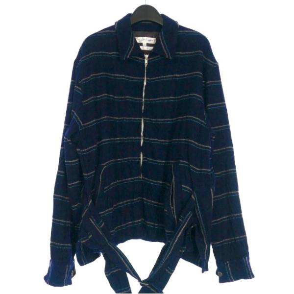 コムデギャルソンシャツ COMME des GARCONS SHIRT フランス製 ウール縮