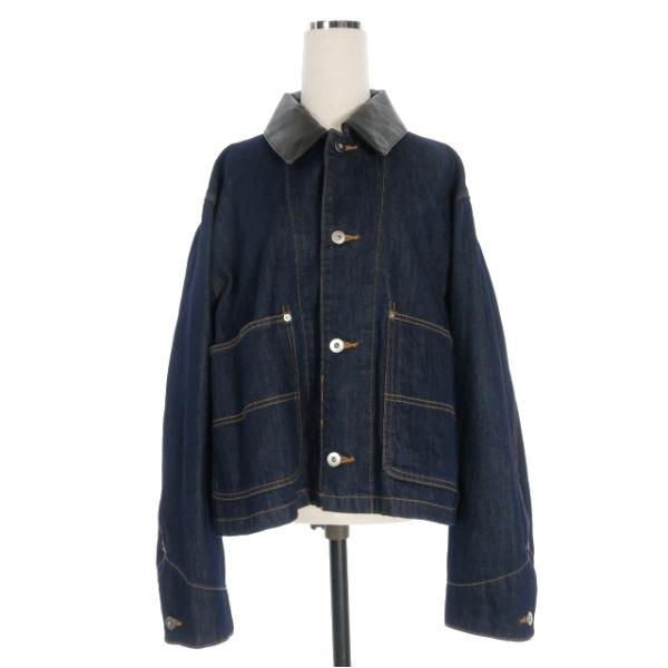 ミラオーウェン Mila Owen 25AW ショート丈デニムカバオール