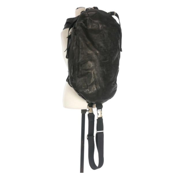 【中古】イサムカタヤマバックラッシュ ISAMU KATAYAMA BACKLASH マリアムキップレザー製品染め 3WAYバッグ イサムカタヤマバックラッシュ ISAMU KATAYAMA BACKLASH マリアム