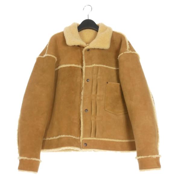 【中古】未使用品 セントマイケル SAINTMICHAEL × BerBerJin 25AW BB_MOUTON JACKET ムートンジャケット M 未使用品 セントマイケル SAINTMICHAEL × BerBerJin 25AW BB_MOUTON