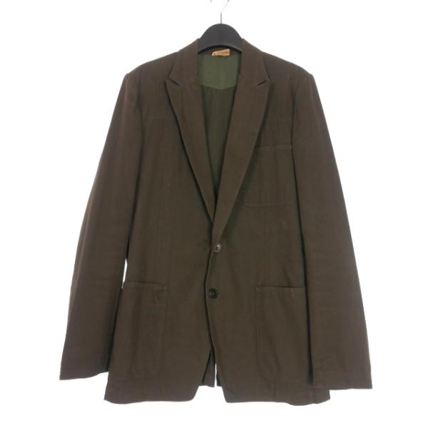 ドリスヴァンノッテン 製品染め 2B コットンジャケット 46 カーキ ドリスヴァンノッテン DRIES VAN NOTEN 製品染め 2B コットン
