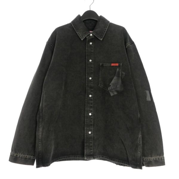 【匿名配送】マーティンローズ 90-91 AW COLLECTION Mサイズ 未使用品 マーティンローズ Martine Rose Denim Overshirt デニム