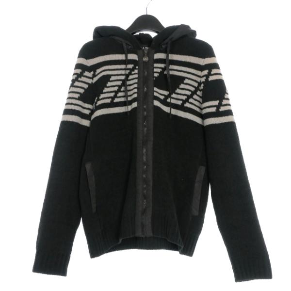 EMPORIO ARMANI エンポリオアルマーニ ジップアップニットフーディ