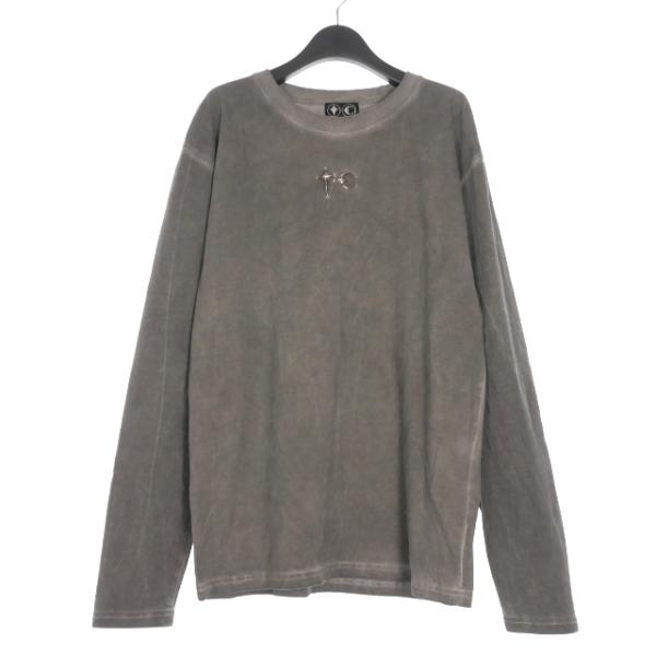 り*う様 Thug club longTshirt ロンT チャコール Thug club longTshirt ロンT チャコール