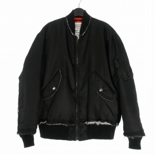 【新品未使用】AVIREX フライトジャケット ブラック　US NAVY 未使用品 ミシェル 71 MICHAEL × AVIREX 24AW フライトジャケット