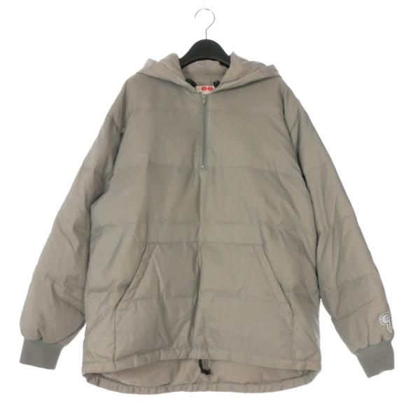 タグ付未使用 GOODENOUGH グッドイナフ ブランケット グレー 日本製 グッドイナフ GOODENOUGH 90's プルオーバー ダウンジャケット