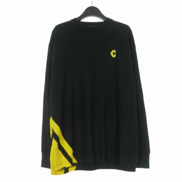 クロノス CRONOS ロングスリーブTシャツ カットソー 長袖 36 ブラック