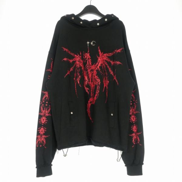 サグクラブ Thug Club Dragon Stud Hoodie ドラゴン スタッズ フーディ