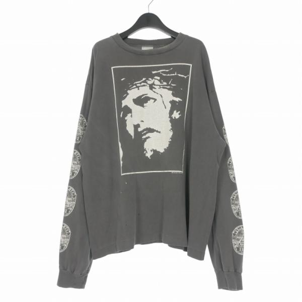セントマイケル SAINTMICHAEL 25SS LS TEE LOVE SAINT プリント ロング