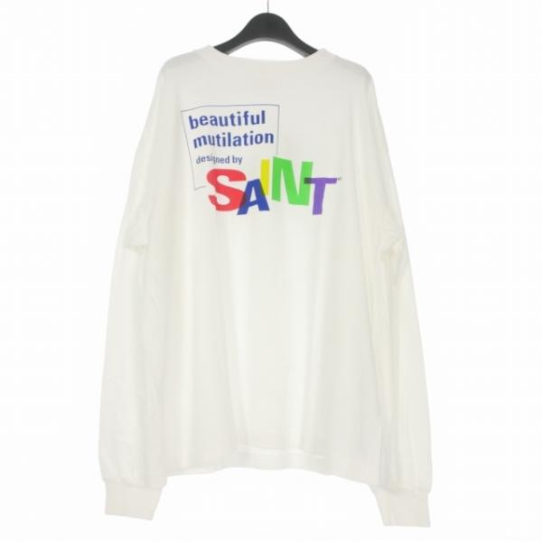 未使用品 セントマイケル SAINTMICHAEL 25AW LS TEE/BEAUTIFUL SAINT