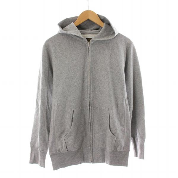 アボンタージ A VONTADE ビームス BEAMS F 別注 ジップアップパーカー ジャケット フーディー M グレー /NQ メンズ