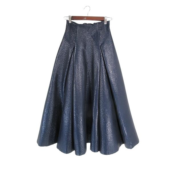 FRAY I.D ジャカード刺繍フレアロングスカート FRAY I.D ジャカード刺繍フレアロングスカート