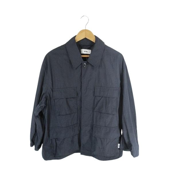 【中古】ユニフォームアウトドアスタンダード ジャケット ジャングルファティーグ ナイロン 無地 ネイビー M メンズ ユニフォームアウトドアスタンダード UNFRM OUTDOOR STANDARD
