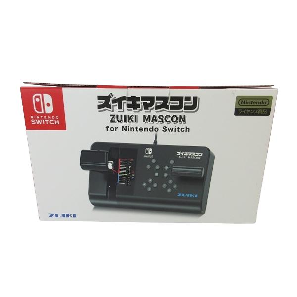 ズイキ ZUIKI ズイキマスコン ZUIKI MASCON ニンテンドー スイッチ Nintendo Switch 任天堂 コントローラー ブラック ゲーム 周辺機器 QQQ