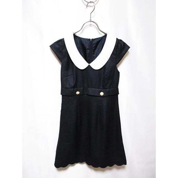 ピンキーガールズ　ボーダー　半袖 フレアミニワンピース ピンキーガールズ ボーダー 半袖 フレアミニワンピース