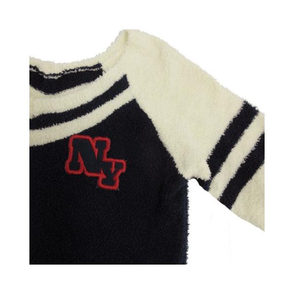 中古 ピーチジョン Peach John ワンピース ルームウェア もこもこ ボア ひざ丈 長袖 Vネック ネイビー 紺 オフ白 M レディース ベクトル 古着 Buyee Buyee Japanese Proxy Service Buy From Japan Bot Online