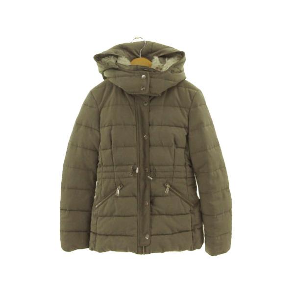 ZARA（ザラ） ジャケット フード 裏地ファー 中綿入り ジップアップ