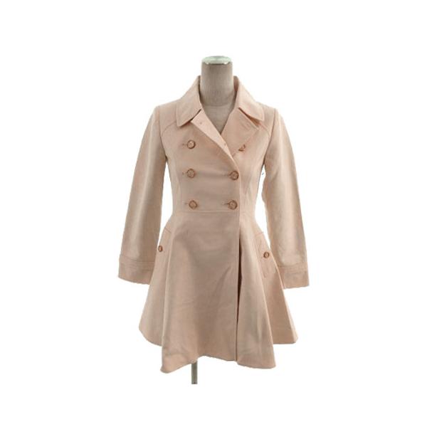 未使用品 テッドベーカー TED BAKER コート Aライン ダブル ピンク系 