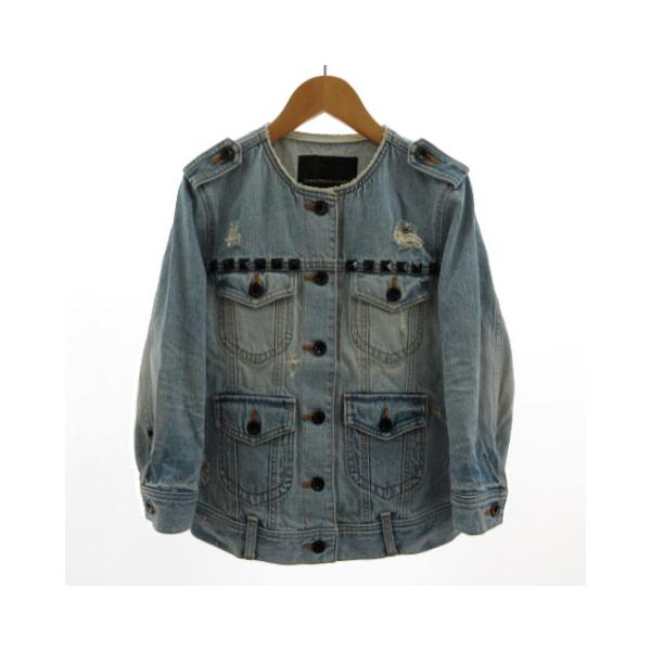 DOUBLE STANDARD CLOTHING - ダブスタ ダメージデニムジャケット ダブスタ DOUBLE STANDARD CLOTHING ジャケット デニム ジージャン