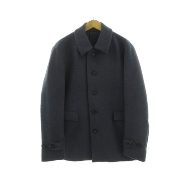 JOSEPH HOMME ジョゼフオム ウールジャージ シルクカシミヤ ジョセフオム JOSEPH HOMME コート ステンカラー 起毛 カシミヤ混