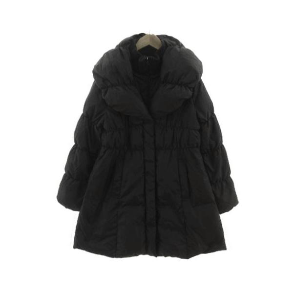 TRUNO ボリュームフードレイヤードダウンコート vectorpremium_155-902501050003