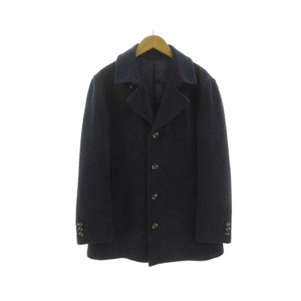 新品未使用！タグ付き！COMME CA MEN ハーフコート！ネイビーサイズM！ コムサメン COMME CA MEN ツイードハーフコート 07-10WW10 コンバー